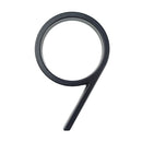 125mm Floating House Number Letters Big Modern Door Alphabet Home Outdoor 5 in.Black Numbers Address Plaque Dash Slash Sign