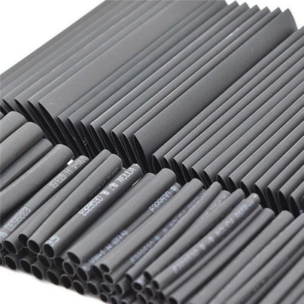 127 Pcs/set Heat Shrink Sleeving Tube Assortment Kit Electrical Insulation Cable Electrical Wire Wrap Cable Waterproof