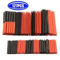 127 Pcs/set Heat Shrink Sleeving Tube Assortment Kit Electrical Insulation Cable Electrical Wire Wrap Cable Waterproof