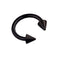 1pc metal Horseshoe Fake Nose Ring C Clip BCR Septum Lip stainless steel Piercing Falso Nose Rings Hoop For Women Men