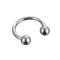 1pc metal Horseshoe Fake Nose Ring C Clip BCR Septum Lip stainless steel Piercing Falso Nose Rings Hoop For Women Men