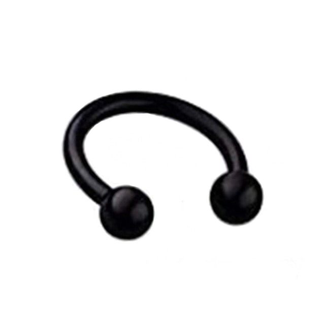 1pc metal Horseshoe Fake Nose Ring C Clip BCR Septum Lip stainless steel Piercing Falso Nose Rings Hoop For Women Men