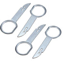 Repair Tools Car Styling 4Pcs/ 2 Pair Radio Removal Key Pin Tool Stereo Head Unit for Audio Tools For VW Keys Extraction TSLM1