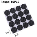 1-24PCS Thickening Self Adhesive Furniture Leg Feet Rug Felt Pads Anti Slip Mat Bumper Damper For Chair Table Protector Hardware