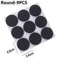 1-24PCS Thickening Self Adhesive Furniture Leg Feet Rug Felt Pads Anti Slip Mat Bumper Damper For Chair Table Protector Hardware