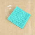 Letters Mold Triangle Alphabet Silicone Baking Mould Cupcake Decorating Tool Fondant Candy Chocolate Gumpaste Nonstick