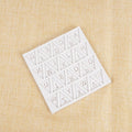Letters Mold Triangle Alphabet Silicone Baking Mould Cupcake Decorating Tool Fondant Candy Chocolate Gumpaste Nonstick
