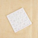 Letters Mold Triangle Alphabet Silicone Baking Mould Cupcake Decorating Tool Fondant Candy Chocolate Gumpaste Nonstick