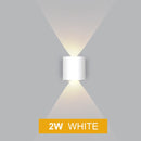 IP65 LED Wall Lamp Outdoor Waterproof Garden Lighting  Aluminum AC86-265 Indoor Bedroom Living Room Stairs Wall Light
