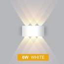IP65 LED Wall Lamp Outdoor Waterproof Garden Lighting  Aluminum AC86-265 Indoor Bedroom Living Room Stairs Wall Light
