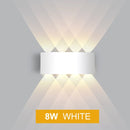 IP65 LED Wall Lamp Outdoor Waterproof Garden Lighting  Aluminum AC86-265 Indoor Bedroom Living Room Stairs Wall Light