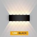 IP65 LED Wall Lamp Outdoor Waterproof Garden Lighting  Aluminum AC86-265 Indoor Bedroom Living Room Stairs Wall Light