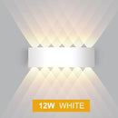 IP65 LED Wall Lamp Outdoor Waterproof Garden Lighting  Aluminum AC86-265 Indoor Bedroom Living Room Stairs Wall Light