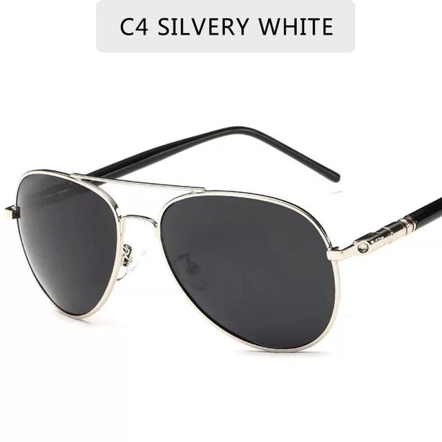 Classic Sunglasses Polarized Men Driving Glasses Black Pilot Sun Glasses Brand Designer Male Retro Sunglasses For Men/Women
