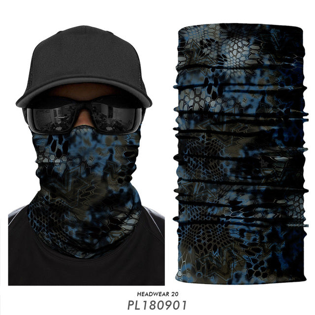Military Mask Bandana Hunting Facemask kryptek Typhon Headband Army Camo Neck Gaiter Buff Scarf Tube Seamless Outdoors Camping