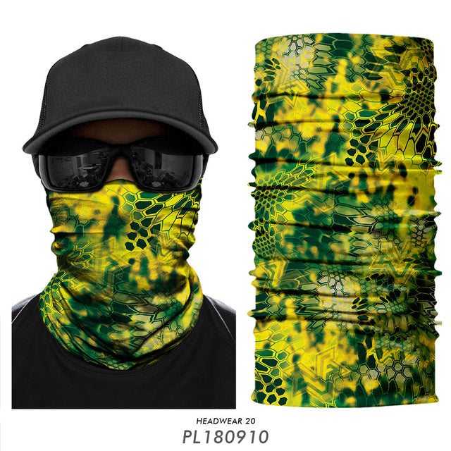 Military Mask Bandana Hunting Facemask kryptek Typhon Headband Army Camo Neck Gaiter Buff Scarf Tube Seamless Outdoors Camping