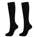 Compression Stockings Blood Circulation Promotion Slimming Compression Socks Anti-Fatigue Comfortable Solid Color Socks