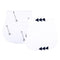 2Pcs/Lot Burp Cloth Organic Cotton Absorbent Towel Soft Comfortable Baby Burp Cloths Wholesale Fashionable Burp Cloth Boy Bibs