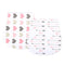 2Pcs/Lot Burp Cloth Organic Cotton Absorbent Towel Soft Comfortable Baby Burp Cloths Wholesale Fashionable Burp Cloth Boy Bibs