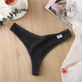Sexy Women's Panties G-String Thong Underwear Cotton Panties Female Underpants Solid Color T-Back Pantys Intimates Lingerie