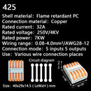 Mini Fast Wire Cable Connectors Universal Compact Conductor Spring Splicing Wiring Connector Push-in Terminal Block 422 SPL-2/3