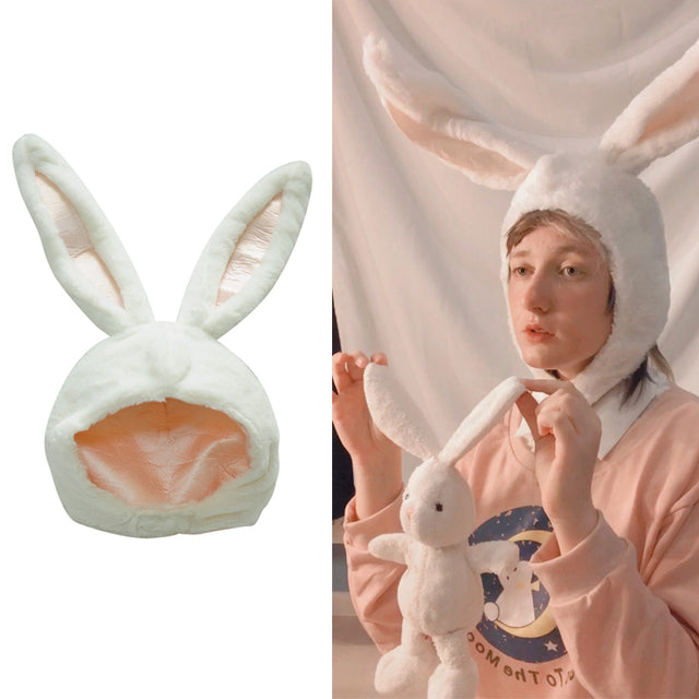 Cosplay Rabbit Props Costume Women Bunny Hat Cap Girl Party Rabbit Style Hat