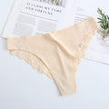 New Sexy Lace G String Panties For Women Nylon Silk Panty Thong Briefs Underwear Lingerie Female Ladies Floral Pantys Underpants