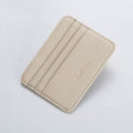 Fashion Slim Minimalist Wallet PU Leather Credit Card Holder Short Purse Leather ID Card Holder Candy Color Bank Multi Slot Card