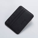 Fashion Slim Minimalist Wallet PU Leather Credit Card Holder Short Purse Leather ID Card Holder Candy Color Bank Multi Slot Card