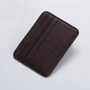 Fashion Slim Minimalist Wallet PU Leather Credit Card Holder Short Purse Leather ID Card Holder Candy Color Bank Multi Slot Card