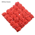 10/20/30 Heads 8CM Artificial PE Foam Rose Flowers Bride Bouquet Flower For Wedding Party Decorative Scrapbooking DIY Flower