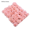 10/20/30 Heads 8CM Artificial PE Foam Rose Flowers Bride Bouquet Flower For Wedding Party Decorative Scrapbooking DIY Flower