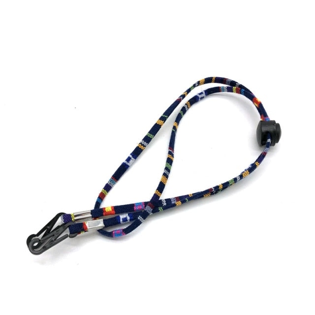 1-5PCS Adjustable Mask Lanyard Mask Holder Hanging Hook Storage Acrylic Artifact Portable Chain Safety Anti-Drop Traceless Ear