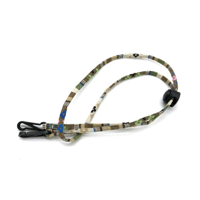 1-5PCS Adjustable Mask Lanyard Mask Holder Hanging Hook Storage Acrylic Artifact Portable Chain Safety Anti-Drop Traceless Ear