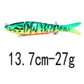 13.7cm 27g Sinking Wobblers 8 Segments Fishing Lures Multi Jointed Swimbait Hard Bait Fishing Tackle For Bass Isca Crankbait