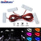 Mini Car Door Bowl decoration Light 12V Auto Interior Atmosphere Welcome Lamp Low Power Colorful LED Strip for BMW Audi All Car