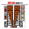 ROCKSHOX Front Fork Decals Bicycle MTB Road Rock Shox PIKE Stickers Bike DIY Racing Cycling Protect Colorful Film Kit