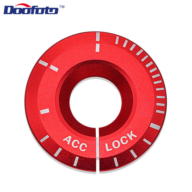 NEW Car Engine Start Ignition Cover Styling Ringhole Sticker Accessories Case For Volkswagen Golf VW Polo Passat For Seat Audi