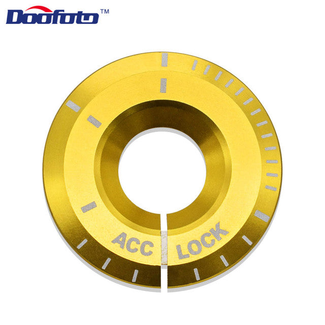 NEW Car Engine Start Ignition Cover Styling Ringhole Sticker Accessories Case For Volkswagen Golf VW Polo Passat For Seat Audi