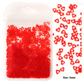 2g Holographic Nail Art Glitter Shiny Sweet Love Heart Flakes Sequins 3D Nails Paillette Manicure Valentine's Day Decorations