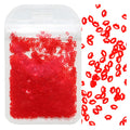 2g Holographic Nail Art Glitter Shiny Sweet Love Heart Flakes Sequins 3D Nails Paillette Manicure Valentine's Day Decorations