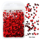 2g Holographic Nail Art Glitter Shiny Sweet Love Heart Flakes Sequins 3D Nails Paillette Manicure Valentine's Day Decorations