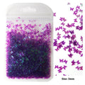 2g Holographic Nail Art Glitter Shiny Sweet Love Heart Flakes Sequins 3D Nails Paillette Manicure Valentine's Day Decorations