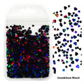 2g Holographic Nail Art Glitter Shiny Sweet Love Heart Flakes Sequins 3D Nails Paillette Manicure Valentine's Day Decorations