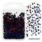 2g Holographic Nail Art Glitter Shiny Sweet Love Heart Flakes Sequins 3D Nails Paillette Manicure Valentine's Day Decorations