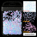 2g Holographic Nail Art Glitter Shiny Sweet Love Heart Flakes Sequins 3D Nails Paillette Manicure Valentine's Day Decorations