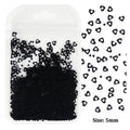 2g Holographic Nail Art Glitter Shiny Sweet Love Heart Flakes Sequins 3D Nails Paillette Manicure Valentine's Day Decorations