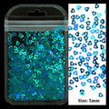 2g Holographic Nail Art Glitter Shiny Sweet Love Heart Flakes Sequins 3D Nails Paillette Manicure Valentine's Day Decorations