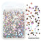 2g Holographic Nail Art Glitter Shiny Sweet Love Heart Flakes Sequins 3D Nails Paillette Manicure Valentine's Day Decorations