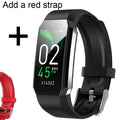 2021 Smart Watch Bracelet Body Thermometer Blood Pressure Fitness Bracelet Waterproof Sport Smart Band Watches For Men Women